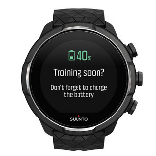 SUUNTO 颂拓 9 Baro钛合金 户外运动腕表导航智能手表黑色 冒险家定制款