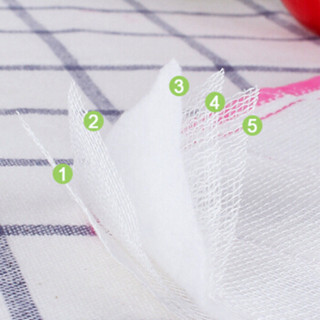 芳草地 朗润棉柔洗碗布吸水百洁布 厨房多用途清洁布（5+3片）8片超值装