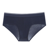 COSMOESQUIRE 都市锋尚 男士三角组合内裤男 中腰纯色棉质4条礼盒装 BK8K08 浅灰/黑/浅灰/深蓝 XXL (蓝色、XXL、三角裤、真丝)