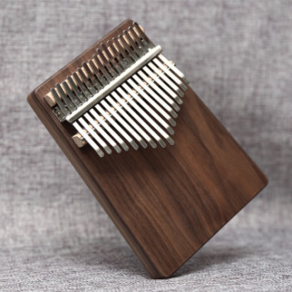 商品美德威 midway 拇指琴卡林巴琴 黑胡桃木独板17键非洲手指琴