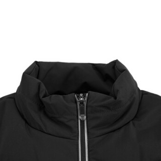 匹克（PEAK)男子棉马甲秋冬新款时尚棉立领保暖运动上衣 DF483011 黑色 X2L码