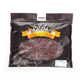 华元宠具（hoopet）狗狗零食训练奖励宠物零食精装牛肉粒800g