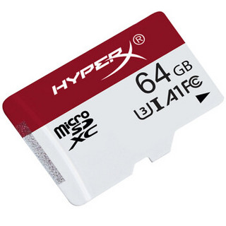 金士顿（Kingston）A1 64GB 100MB/s 内存卡 TF(Micro SD)Class10 UHS-I U3 专业版高速下载游戏存储卡