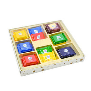 Ritter SPORT 瑞特斯波德 什锦巧克力 混合口味 263g 盒装