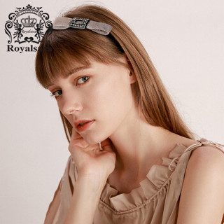 皇家莎莎（Royalsasa）发箍发夹2件组合套装发饰头箍刘海发卡头饰横夹弹簧夹马尾夹顶夹 混色