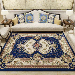 江南叶地毯珊瑚绒印花客厅卧室中欧式地毯140*200cm