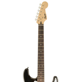 芬达（Fender）Squier Bullet HSS BLK 电吉他 新款子弹系列ST型固定琴桥单单双线圈初学入门电吉他酷黑色