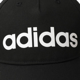 adidas 阿迪达斯 NEO 中性 休闲运动系列 DAILY CAP 运动 帽子 DM6178 OSFM码 黑色