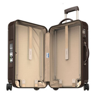 RIMOWA SALSA DELUXE ELECTRONIC TAG系列30寸托运箱拉杆箱棕色 831.73.52.5