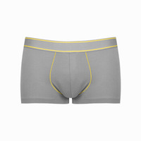 YANXUAN 网易严选 平角内裤 男士莫代尔珠地平角内裤男四角内裤短裤 灰 XL 1657162