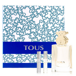 TOUS 桃丝熊 经典女士香水礼盒 (经典浓香水EDP30ml+试管浓香水EDP1.5ml+试管淡香水EDT1.5ml)