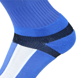 星加坊 足球袜子男女袜毛巾底运动袜 蓝色 001l 40-46
