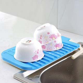 奥美优 多功能砧板 防滑案板可挂可立式切菜板厨房小工具 蓝色 AMY1602
