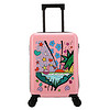 PointKid 儿童拉杆箱万向轮卡通行李箱18英寸旅行登机箱包 LM1808 粉色