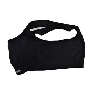 LI-NING 李宁 瑜伽服跑步健身运动文胸内衣 AUBN124-1 黑色 L码（B80）码