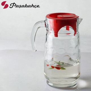 帕莎帕琦（Pasabahce）土耳其进口 无铅水具套装玻璃杯凉水壶果汁杯水杯 1只水壶1650mL+杯子208mL6只