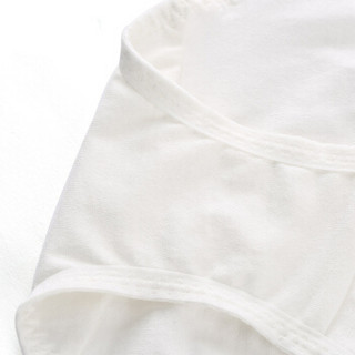 全棉时代 少女针织三角裤150/80(建议12-13岁) 白色+浅黄色 袋装   2件/袋