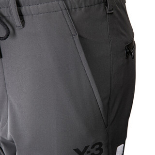 Y-3 山本耀司 男士碳色混纺休闲裤 AZ5031 S