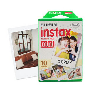 富士（FUJIFILM）INSTAX 一次成像 MINI9烟灰白限量礼盒套装（含10张胶片）