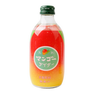 日本进口 友傑（jie）碳酸饮料芒果味果味汽水 300ml*4瓶装