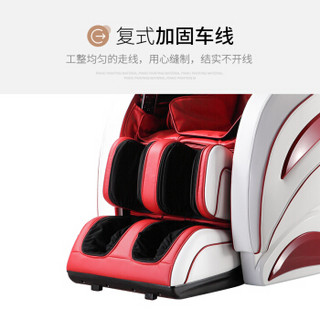 迪斯（Desleep）太空舱按摩椅DE-A12L 白色 全身按摩椅家用零重力电动3D仿真按摩椅豪华版精选推荐厂送