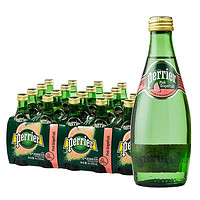 Perrier 巴黎水 含气天然矿泉水 西柚味 330ml*24瓶