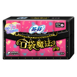 苏菲 口袋魔法 森呼吸护垫 155mm 28片