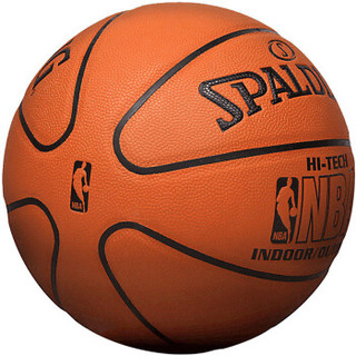 SPALDING 斯伯丁 赛事篮球经典掌控室内外PU篮球比赛训练球77-270Y