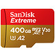  历史低价：SanDisk 闪迪 至尊极速移动版 TF（MicroSD）存储卡 400GB A2 C10 V30 U3　