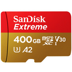 SanDisk 闪迪 至尊极速移动版 TF（MicroSD）存储卡 400GB A2 C10 V30 U3