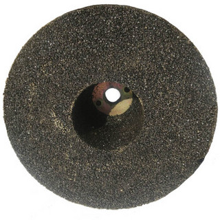 盛金博（JINBOSHENGJINBO）150×75×M16 碗型砂轮（带铁盖） 史丹利磨轨机砂轮（1片）