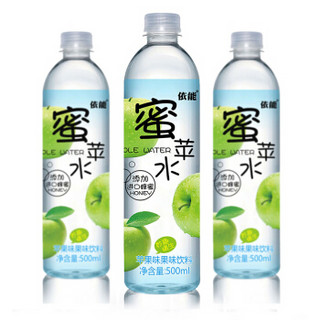 依能 蜜苹水 果味饮料 添加蜂蜜 500ml*24瓶 塑膜量贩装