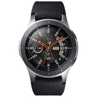 SAMSUNG 三星 Galaxy Watch LTE版 eSIM智能手表 46mm 黑色硅胶表带 4GB（GPS、扬声器、温度计）