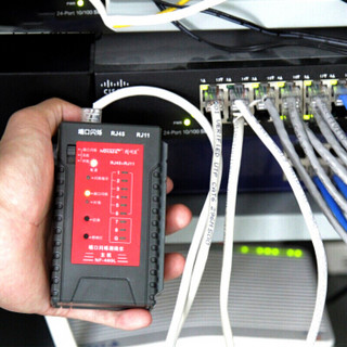 精明鼠（NOYAFA）测试仪 端口闪烁测线仪 NF-469L 网线电话线测线器 检测器 查线器