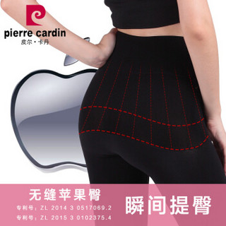 pierre cardin 皮尔·卡丹 踩跟保暖打底裤女 2800D加绒加厚黄金缎面火神绒PI轶纶纤维苹果臀保暖踩跟裤 JD18589018B-1