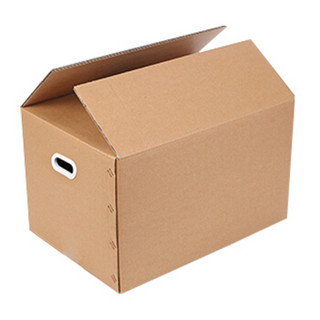 真居（zhenju）搬家纸箱子塑料扣手70*50*50（1个装）打包快递箱行李箱收纳箱收纳盒储物整理箱 包装纸盒批发
