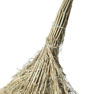 兰诗（LAUTEE）DM-213 竹扫把 竹枝连体3.5斤款5个装