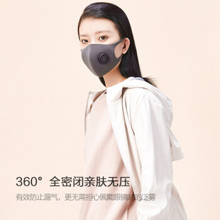 智米（SMARTMI）M码 轻呼吸防霾口罩3支装 智米轻呼吸防霾口罩小米生态链产品