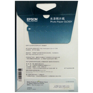 爱普生（EPSON） S042554 新一代光泽照片纸 6寸/20张