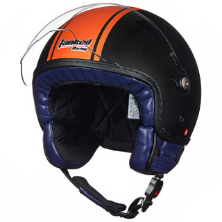 坦克（Tanked Racing）摩托车头盔头盔电动车头盔T583四季通用 循环透气舒适 XL码 亚黑光彩