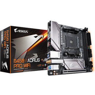 技嘉（GIGABYTE）B450 I AORUS PRO WIFI 主板+AMD 锐龙 5 2600X 处理器 板U套装