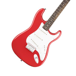 芬达（Fender）Squier Bullet FRD 电吉他 新款子弹系列ST型固定琴桥单单单线圈初学入门电吉他假日红