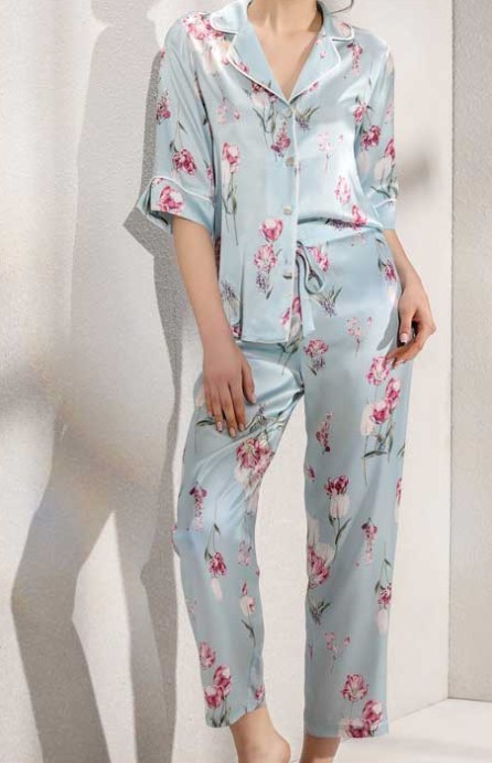 Singleness 真丝寻香印花套装