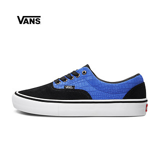 VANS 范斯 低帮运动滑板鞋 (黑色 蓝色)