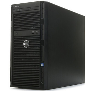 戴尔 DELL PowerEdge T130 塔式服务器主机（E3-1220V6/16G/2T SATA企业级/DVD/290W电源）三年质保