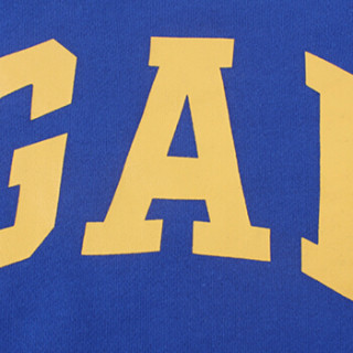 gap旗舰店 童装 男婴幼童圆领加绒卫衣395853 宝宝儿童打底衫童装