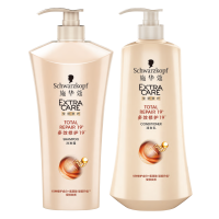 Schwarzkopf 施华蔻 多效修护19 洗发水护发素套装（600ml洗+600ml润）*2套+洗护50ml*4