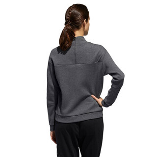 adidas 阿迪达斯 型格系列 CREW HD LNG 运动 套头衫 DT2394 灰色 M码