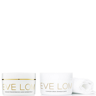 EVE LOM 护肤套装（卸妆洁面膏 100ml+亮采温感面膜 100ml）