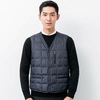 雅鹿 加厚羽绒马甲内穿内胆背心保暖防寒马夹外套 YT6107130